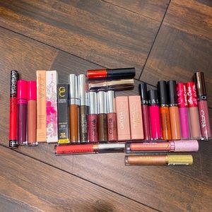Lipstick Lipgloss Bundle Anastasia Beverly Hills Ofra Sephora KVD Urban Decay